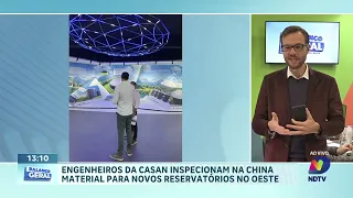 CASAN busca inovação em reservatórios com visita técnica na China