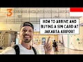 Buying a Sim Card at Jakarta Airport