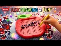 LIVE Magic Magnetic Apple Pad Drawing Creative Fun Art Live