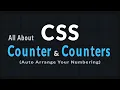 CSS Counter Counters All About CSS Counters CSS Auto Update Numbering