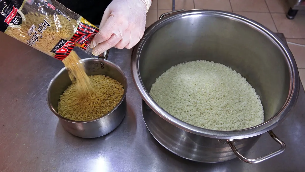 Barley Vermicelli Rice Pilaf And Turkish Cacik Recipe