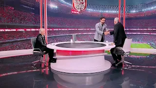 اعجاب ابراهيم فايق بسؤال مصطفى عبده لـ حلمي طولان علي الهواء 