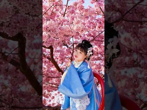 Take a picture of beautiful lady with Cherry Blossom 2025 #streetphotography  #japan