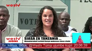 Wanaharakati Kutoka Kenya Wadai Uchaguzi Wa Tanzania Si Wa Haki 