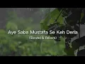 Beautiful naat Ae saba mustafa se keh dena||by Islamic slowed and reverb#viral#islam#love #trending