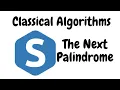 SPOJ The Next Palindrome