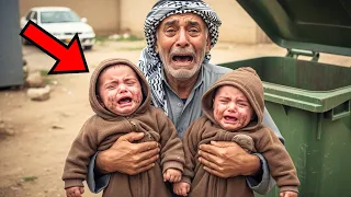 رجل مسن أنقذ رضيعتين من القمامة وبعد 20 عام ا نال مكافأة غي رت حياته إلى الأبد 