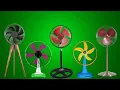 Download Lagu Pedestal Tri stand fan video. Kipas Angin. Table fan video for babies. color fan blades.