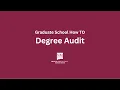 NMSU Degree Audit and Degree Audit Exception How To