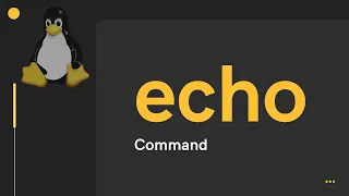 Linux echo Command
