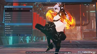 PSO2 NGS Character Creation Tutorial Fighter CAST Mia