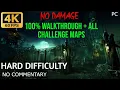 Batman Arkham Asylum PC 100 Walkthrough All Challenge Maps No Damage 4K 60FPS