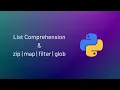 List Comprehension in Python - zip