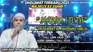 new langitan habibi inta ya qubbatal khodhro ust salim majelis az zahir full lirik arab