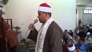 الاذان للقارئ احمد جابر افتتاح مسجد عبدالله ابن مسعود اجهورالكبري 