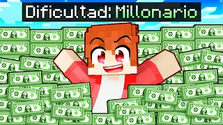 Minecraft, pero Dificultad MILLONARIO