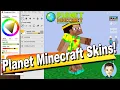 How You Can Use the PLANET MINECRAFT Skins Editor - How to Edit Planet Minecraft Skins