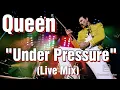 Download Lagu Queen - Under Pressure, Live mix