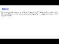 Which NIMS Management Characteristic follows established processes for gathering