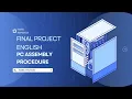 Lagu my final English project : PC ASSEMBLY PROCEDURE TEXT, FROM HARIS RAMANDA X TKJ B 
