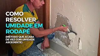 HOW TO RESOLVE UMIDADE EM RODAPÉ - IMPOSSIVEL DIZER THAT NÃO FUNCIONA (UMIDADE ASCEDENTE)