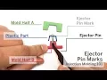 Injection Molding 101 Ejector Pin Marks