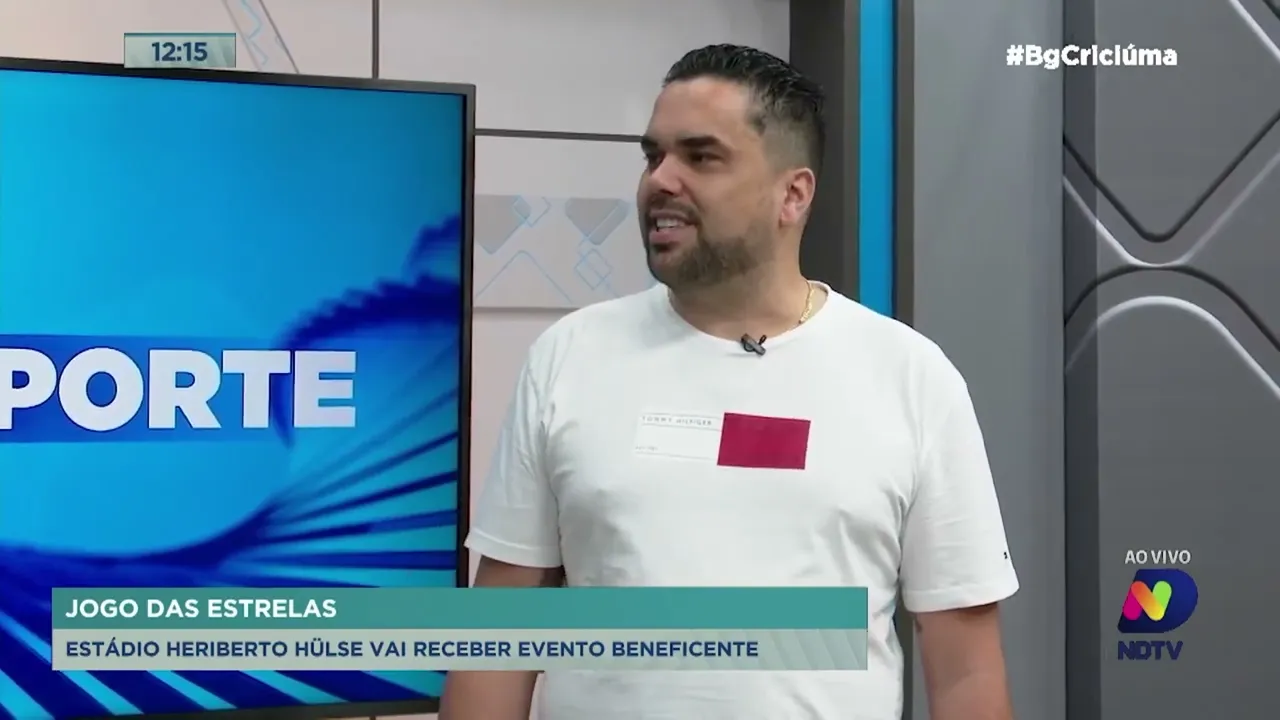 Criciúma recebe astros do futebol no 'Jogo das Estrelas' do próximo domingo