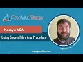 Using SharedFiles in a Procedure