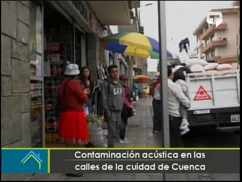 Contaminación acústica en la calles de la ciudad de Cuenca