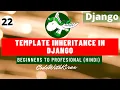 Django Tutorial - Template Inheritance in Django Hindi