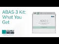 Unboxing Overview of ABAS-3 Assessment