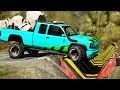 Download Lagu Cars vs Upside Down Speed Bumps #93 | BeamNG.DRIVE