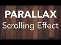 Parallax Scrolling Effect with Fixed Background Using HTML CSS