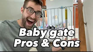 Regalo baby gate pros and cons - Regalo Wall Safe Extra Wide Safety Gate