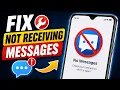 How To Fix Not Receiving Messages Error On Your Smartphone