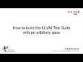 How to Build the Test Suite with an Arbitrary LLVM Pass - Part 2