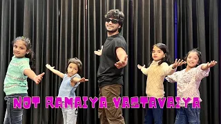 Not Ramaiya Vastavaiya JAWAN Shah Rukh Khan Kids Dance Cover Sanju Dance Academy 