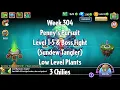 PvZ2 Penny's Pursuit Week 304 (Sundew Tangler) - Level 1-5 \u0026 Boss Fight - 3 Chilies