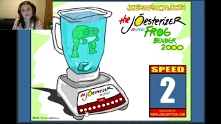 messed up flash games frog in a blender