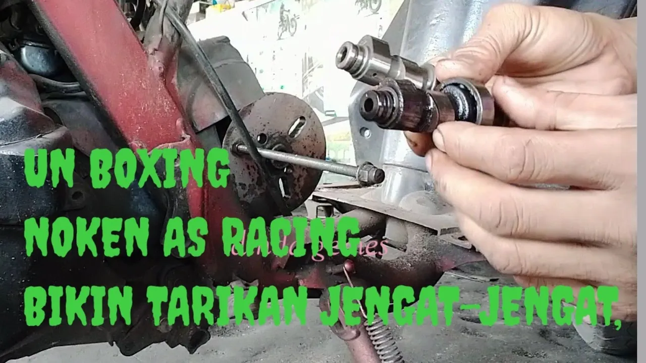 MIO sporty ganti NOKEN AS dan PLATUK KLEP /roker arm