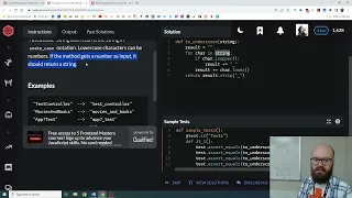 CodeWars Convert PascalCase string to snake - case