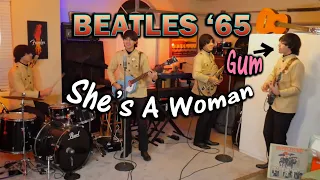 Download She's A Woman - Beatles Cover - But Don't Forget The Gum! MP3