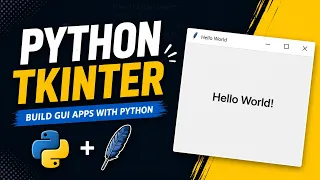 Python Tkinter Crash Course - Create Your First Window