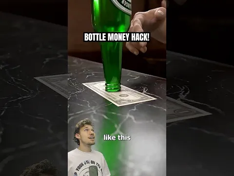 Bottle Money Hack! @zackdfilms