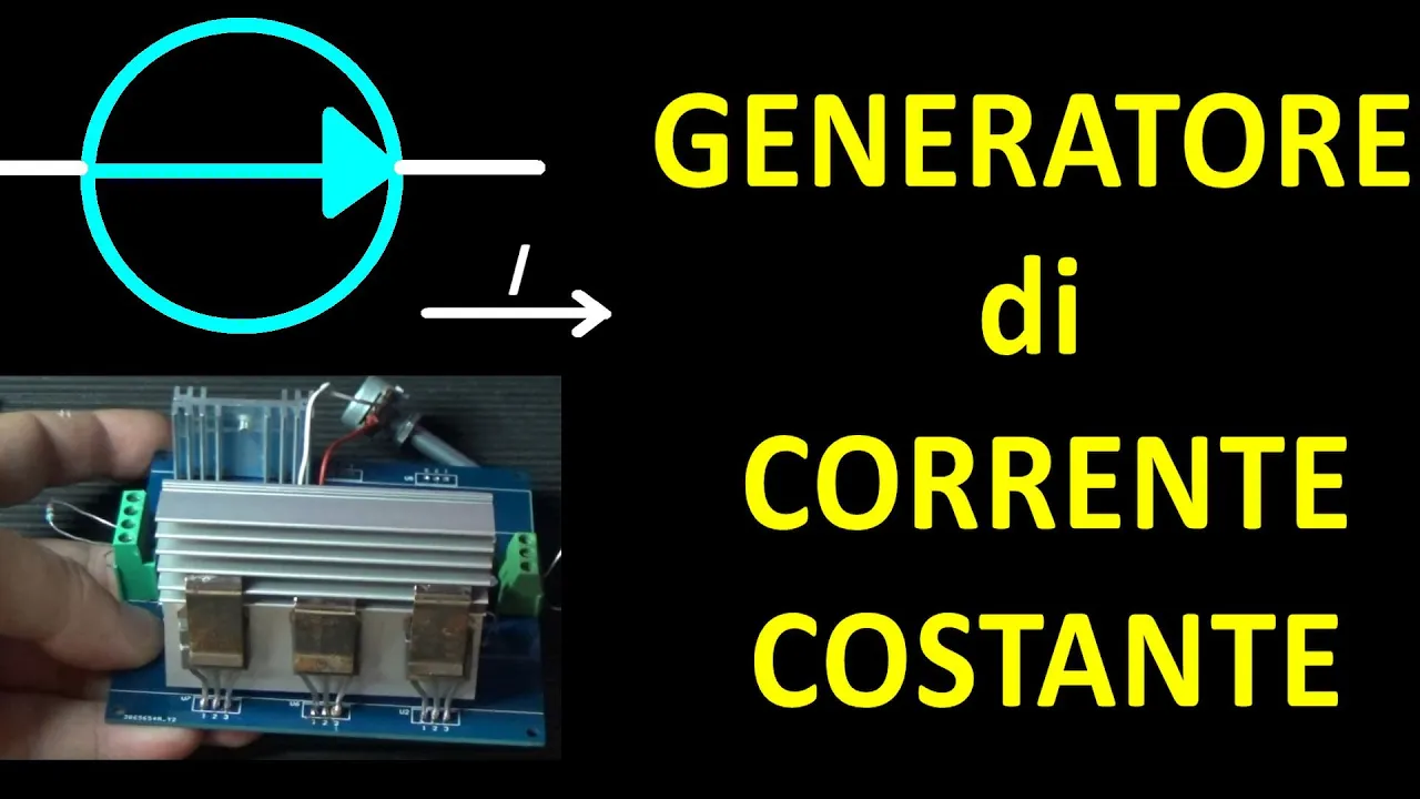 0797: Come costruire un generatore di corrente costante con LM317