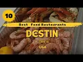 10 Best Food Restaurants In Destin Florida USA Where To Eat In Destin 2026