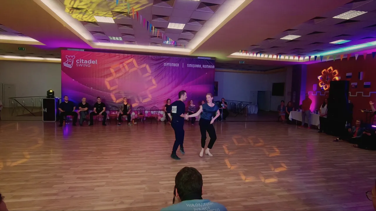 Marcin Skalski & Anastasia Leonenko - Citadel Swing 2018 - 4th place Advanced Jack&Jill