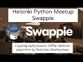 Cryptography basics Diffie Hellman algorithm by Stanislav Bashkyrtsev