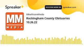 Rockingham County Obituaries 10 26 22