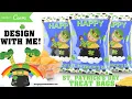 St Patricks Day DIY Treat Bags Custom Party Favors Chip Bags Template on Canva